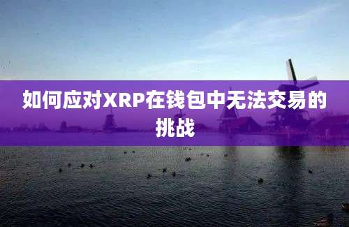 如何应对XRP在钱包中无法交易的挑战