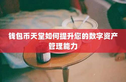 钱包币天堂如何提升您的数字资产管理能力