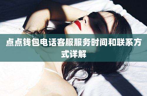 点点钱包电话客服服务时间和联系方式详解