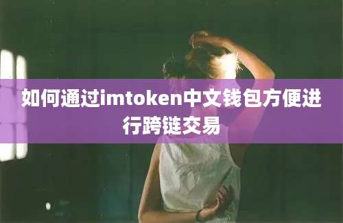 如何通过imtoken中文钱包方便进行跨链交易