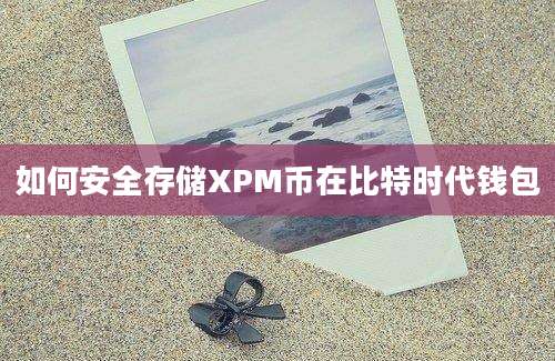 如何安全存储XPM币在比特时代钱包