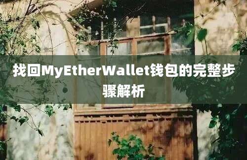 找回MyEtherWallet钱包的完整步骤解析