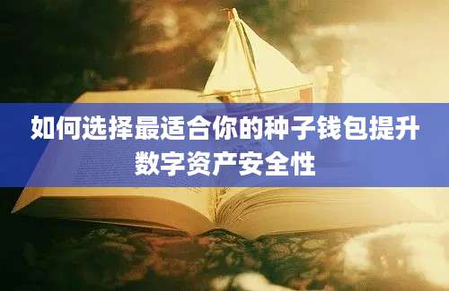 如何选择最适合你的种子钱包提升数字资产安全性