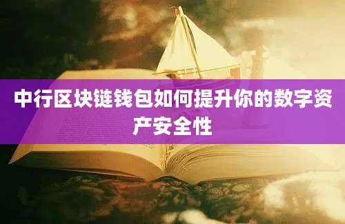 中行区块链钱包如何提升你的数字资产安全性