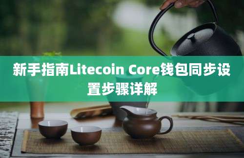 新手指南Litecoin Core钱包同步设置步骤详解