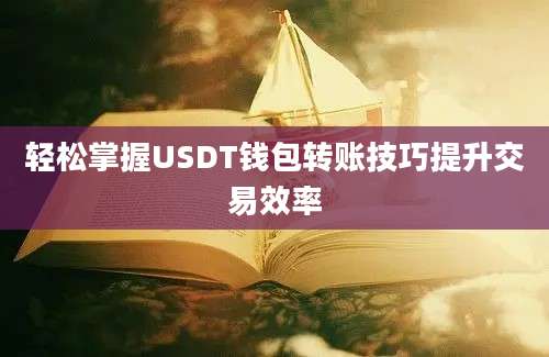 轻松掌握USDT钱包转账技巧提升交易效率