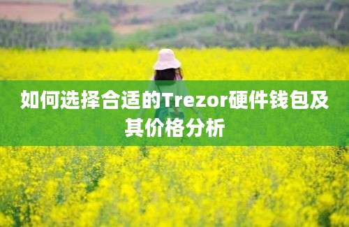 如何选择合适的Trezor硬件钱包及其价格分析