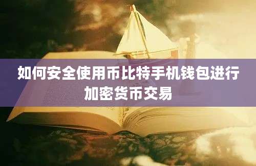 如何安全使用币比特手机钱包进行加密货币交易